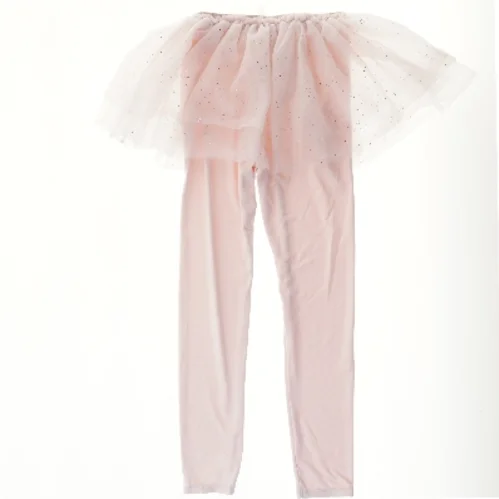 Rosa leggings med tylskørt fra H&M (str. 134)