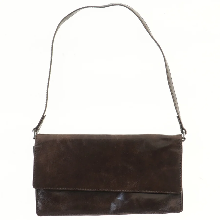 Skuldertaske i læder fra Boxca (str. 25x14 cm)