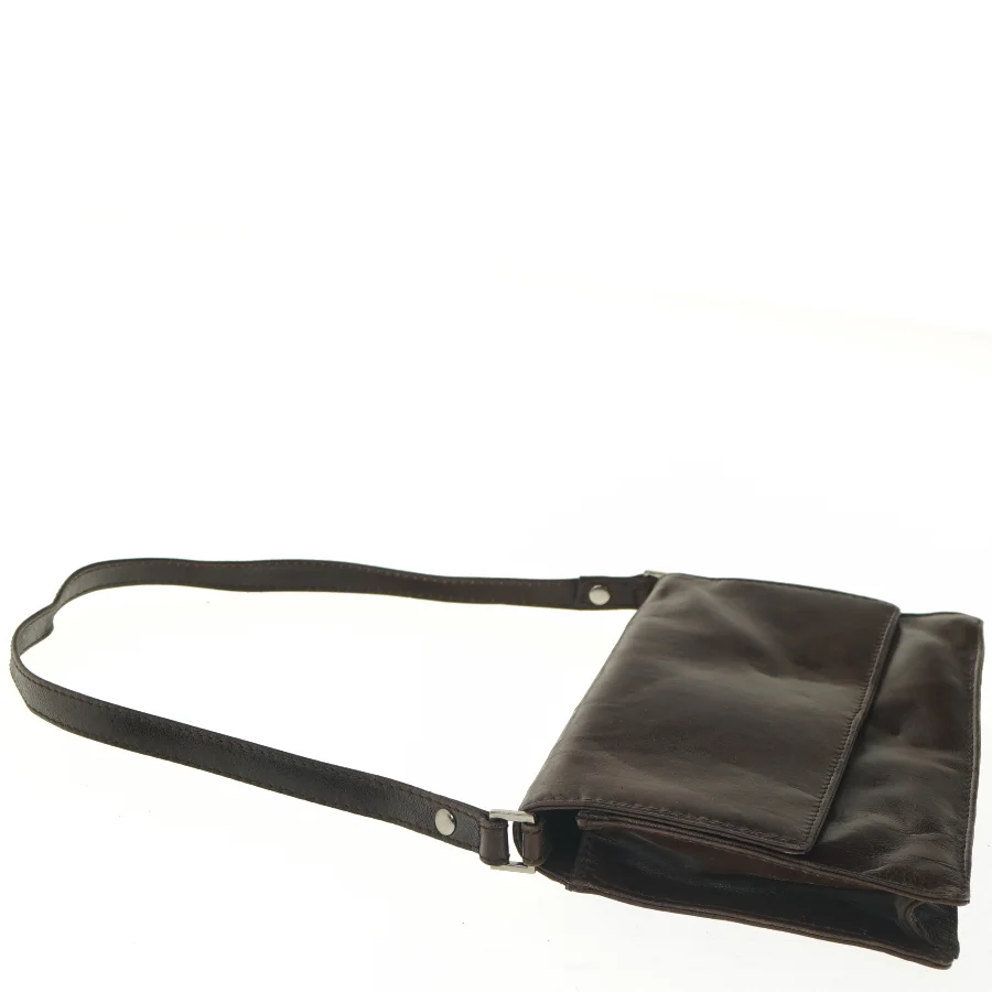 Skuldertaske i læder fra Boxca (str. 25x14 cm)