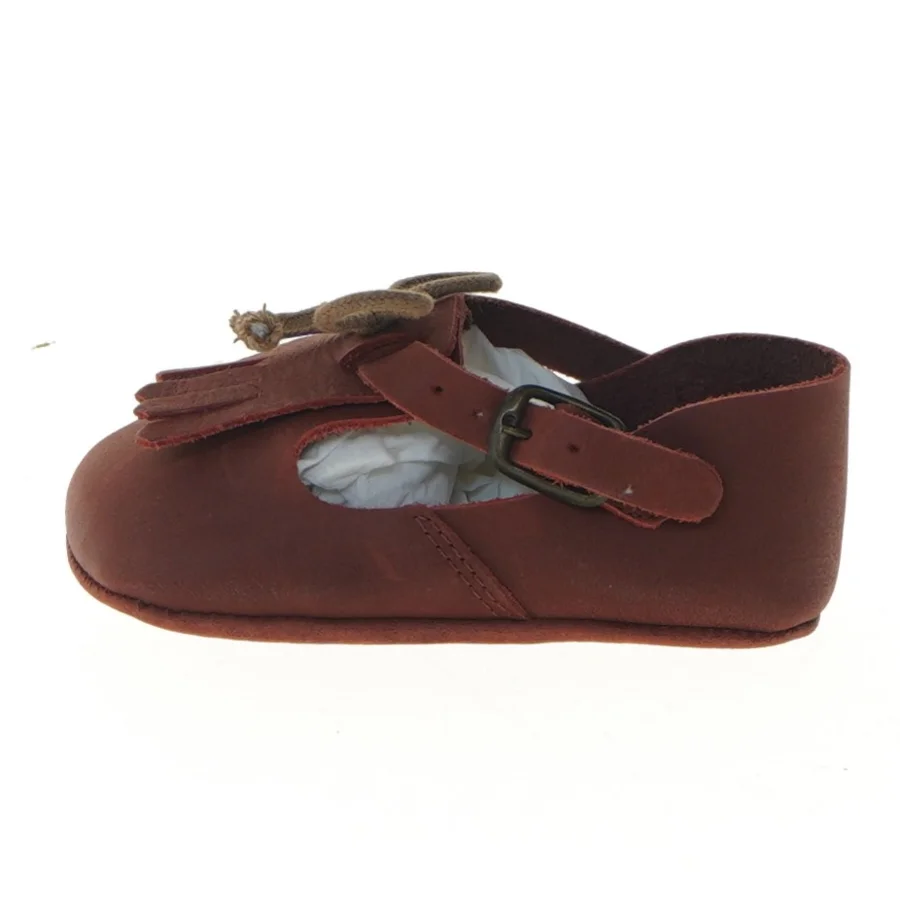 Babysko i læder, str. 12 cm fra Zara (str. fod 12 cm)