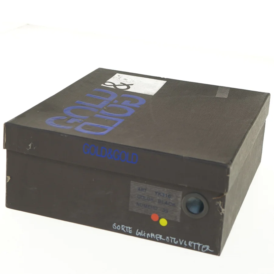 Sort ankelstøvler med hæl fra Coop (str. 39 )