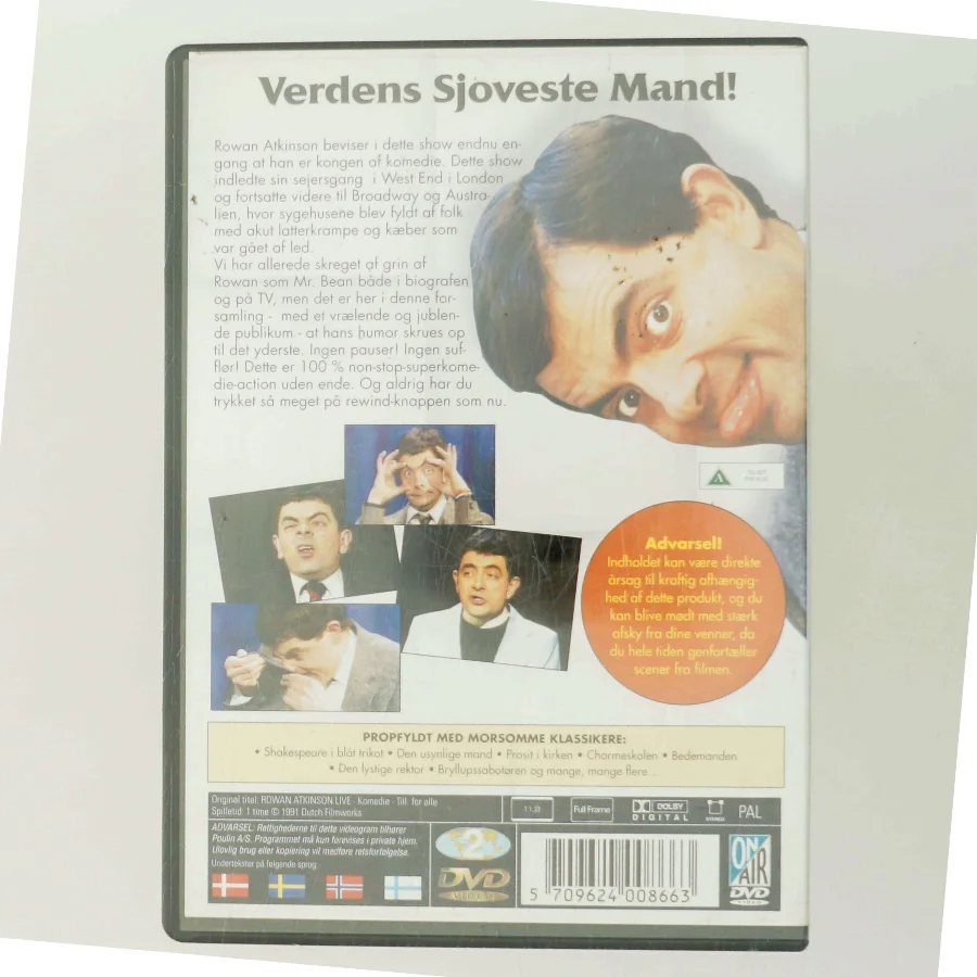 Rowan Atkinson Live med Rowan Atkinson (DVD)