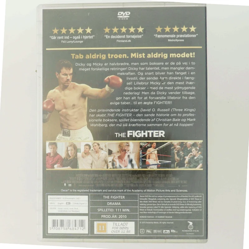 The Fighter med Mark Wahlberg (DVD)