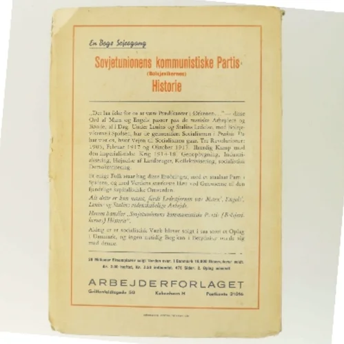 Stalin: Kort Biografi (Bog)