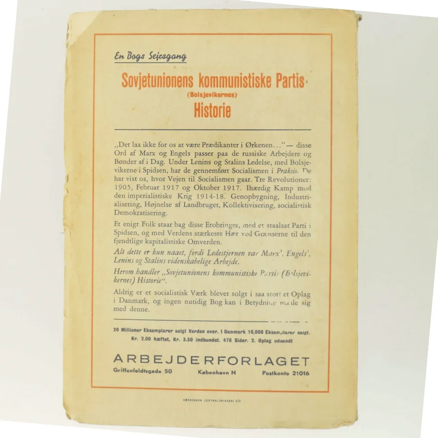 Stalin: Kort Biografi (Bog)