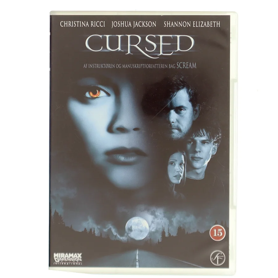 Cursed med Christina Ricci (DVD)