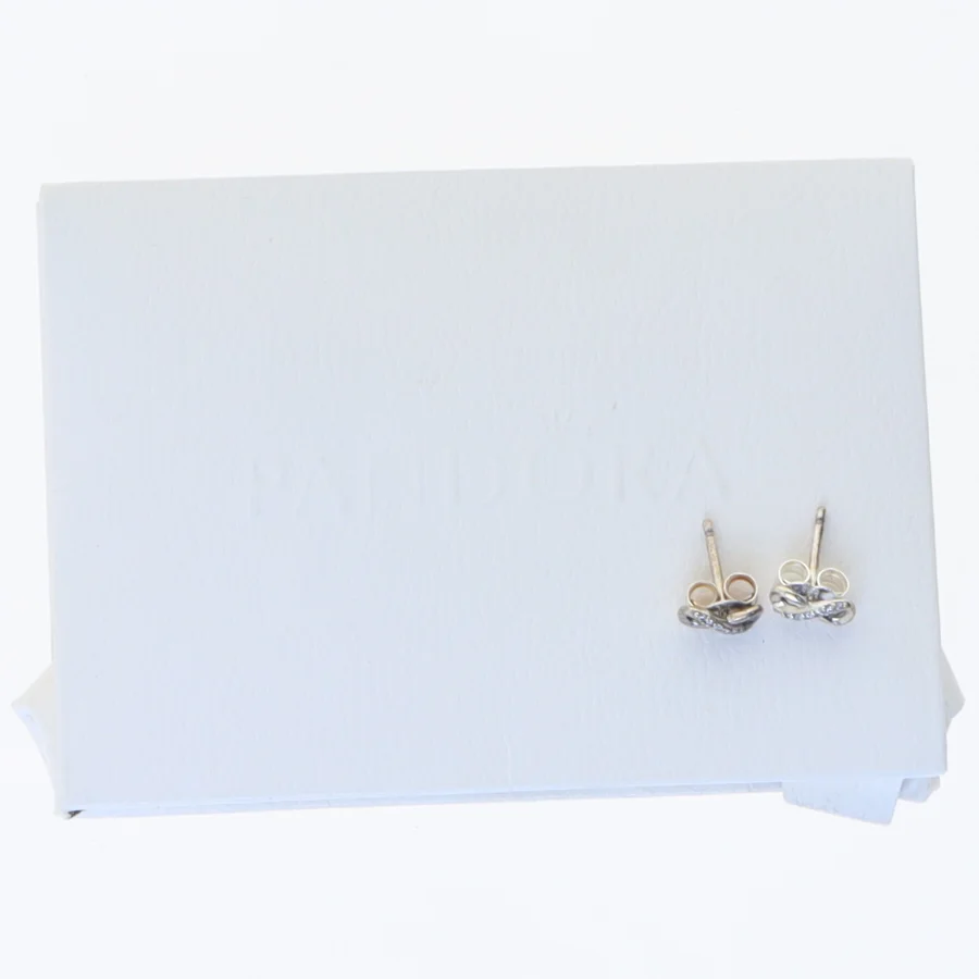 Pandora øreringe med sten fra Pandora (str. 10 mm)