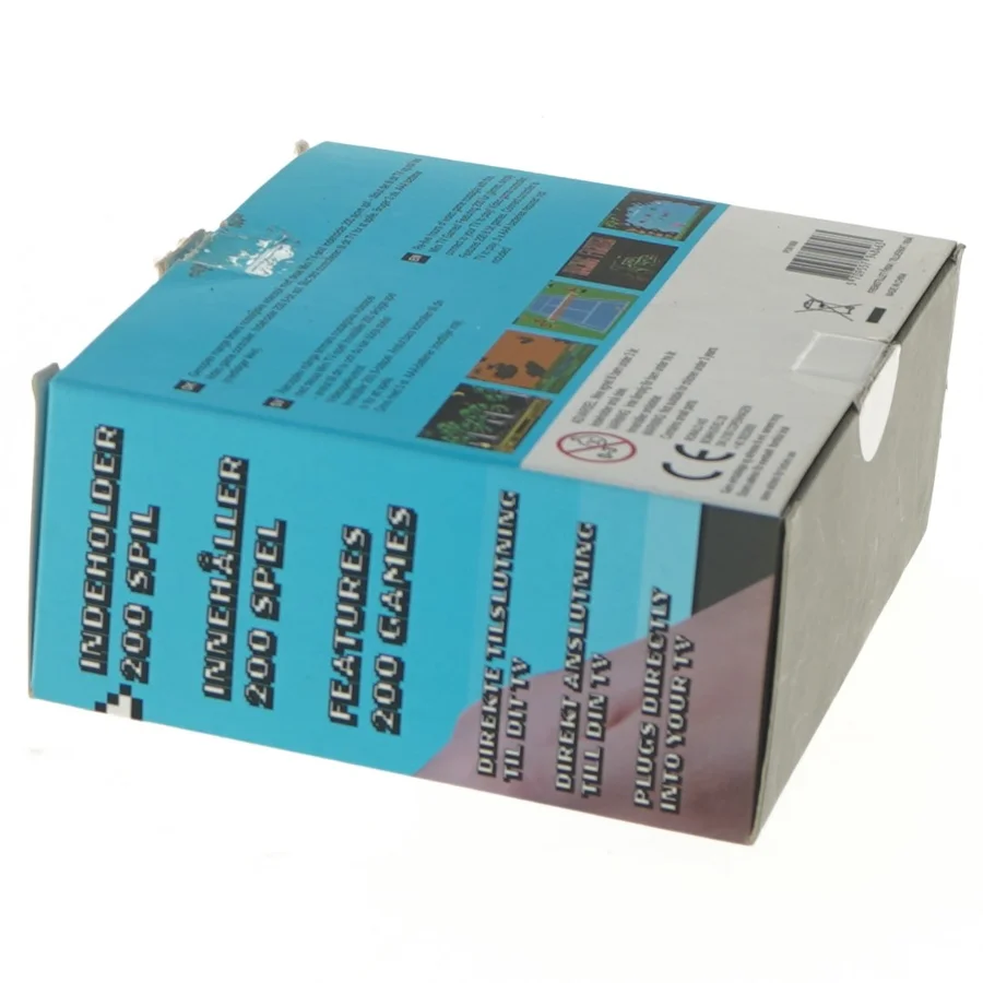 Retro mini TV-spil (str. 15x12 cm)