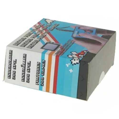 Retro mini TV-spil (str. 15x12 cm)