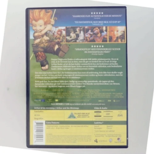 ARTHUR AND THE MINIMOYS med Mick Øgendahl (DVD)