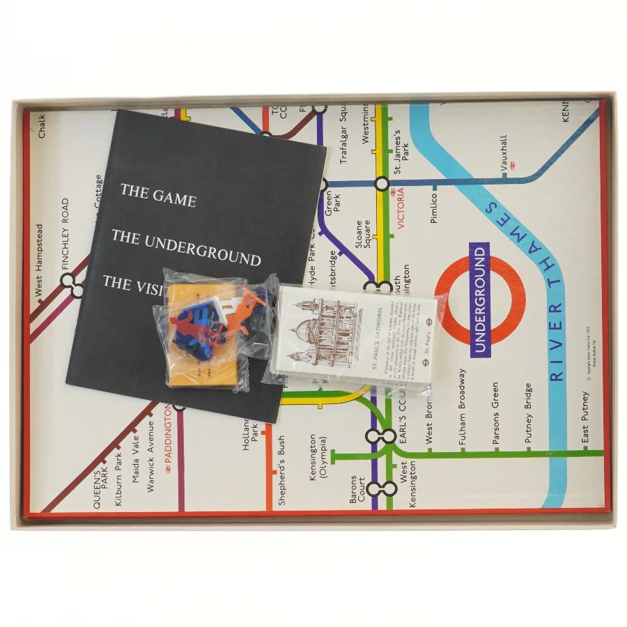 The London Game brætspil (str. 46x33 cm)