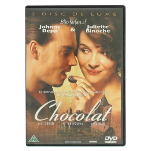 Chocolat med Johnny Depp (DVD)