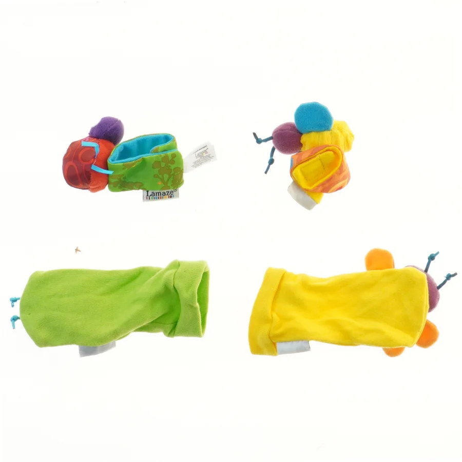 Bløde baby legetøjshåndled rangle (str. 4 stk 15 cm)