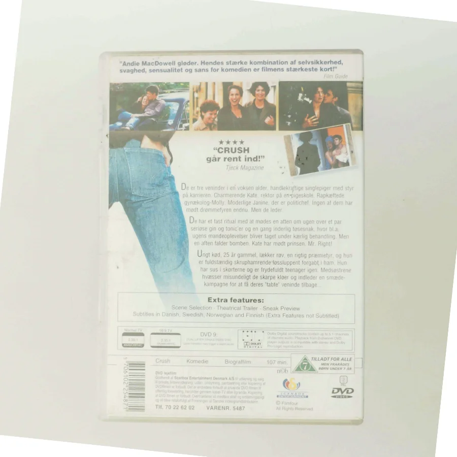 Crush med Andie MacDowell (DVD)