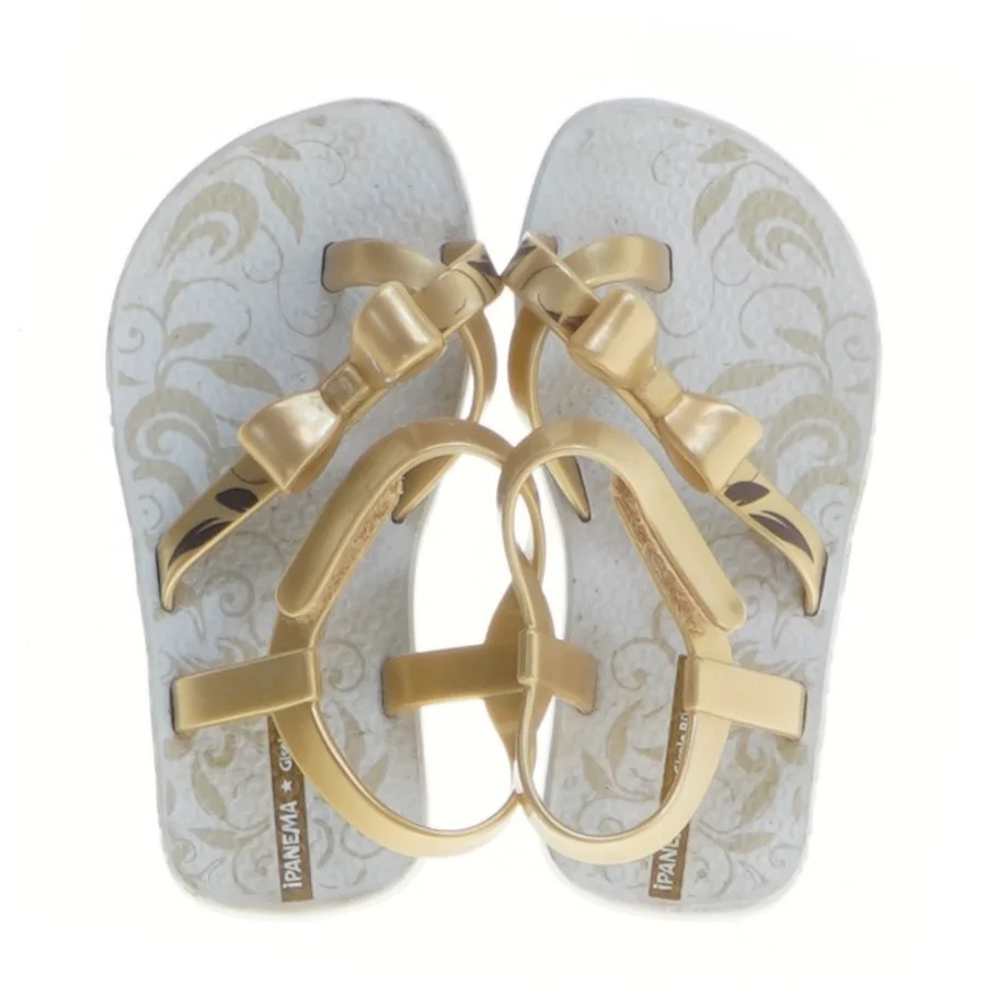 Guld børnesandaler fra Ipanema (str. 21 )