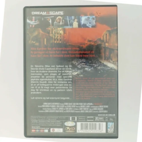 Dreamscape med Dennis Quaid (DVD)