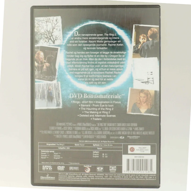 Ring 2, the med Naomi Watts (DVD)