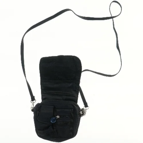 Sort skuldertaske (str. 18x17 cm)