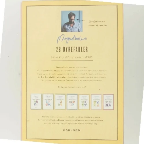 Morgenthalers alfabet. 4 dyrefabler om bogstaverne U, V, X, Y. af Anders Morgenthaler (Bog)
