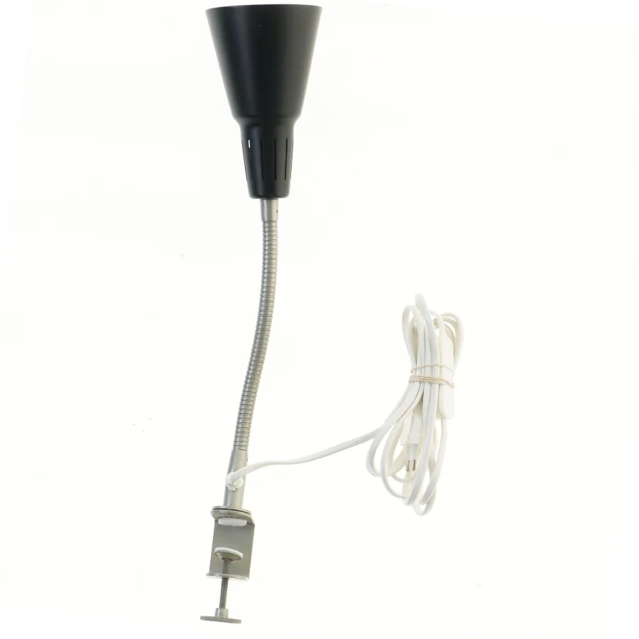 Skrivebordslampe med klemme fra IKEA (str. 42x8,5 cm)