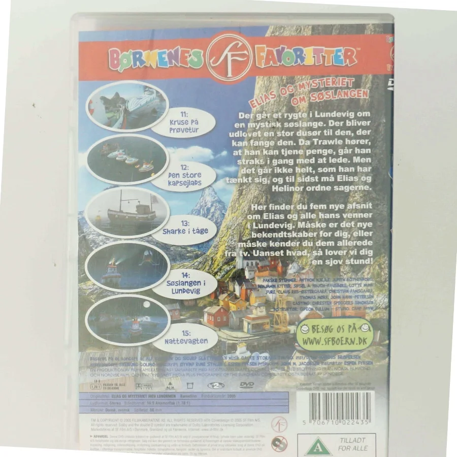 Mysteriet Om Søslangen (DVD)