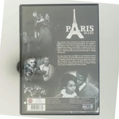 Paris Blues med Louis Armstrong (DVD)