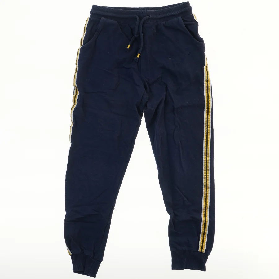 Blå sweatpants med striber fra VRS (str. 134)