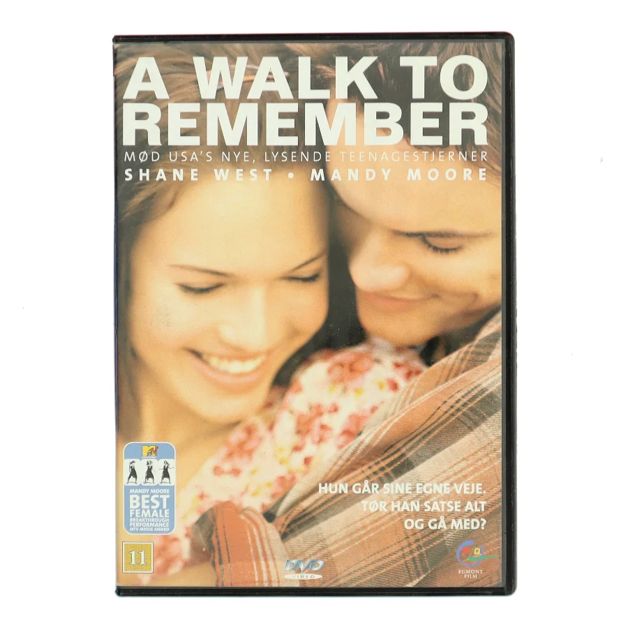A Walk to Remember med Mandy Moore (DVD)