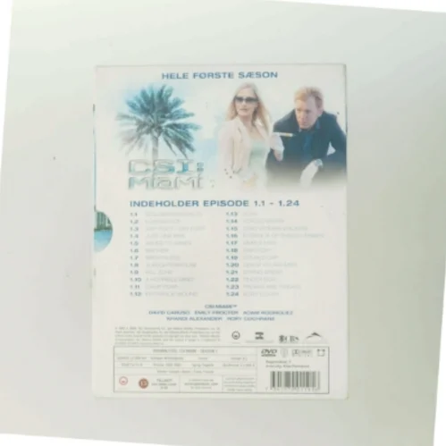 Season 1 - 6-dvd Box med David Caruso (DVD)