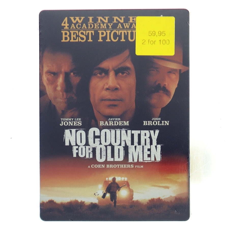 No Country for Old men med Tommy Lee Jones (DVD)