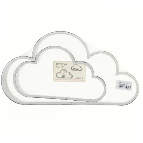 Skyformede hylder fra Tiger (str. 22x12 & 32,5x17 cm)