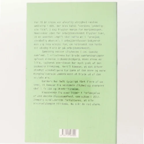 Klassekamp fra oven : den danske samfundsmodel under pres af Lars Olsen (f. 1955) (Bog)