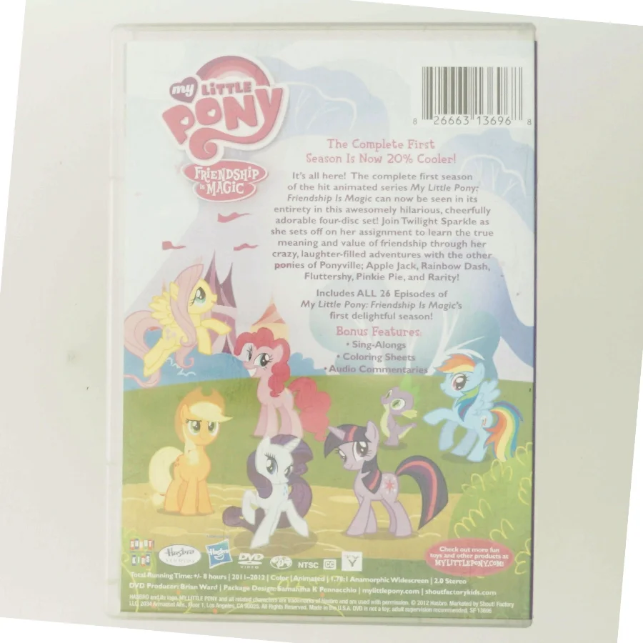 My Little Pony: Friendship Is Magic - Season One med Stemme-skuespillere (voice actors) fra My Little Pony: Friendship Is Magic (DVD)
