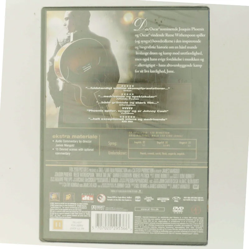 Walk the line med Joaquin Phoenix (DVD)