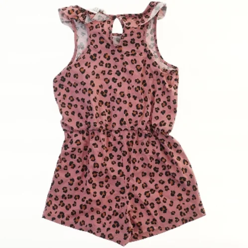Rosa buksedragt med leopardmønster fra H&M (str. 122)