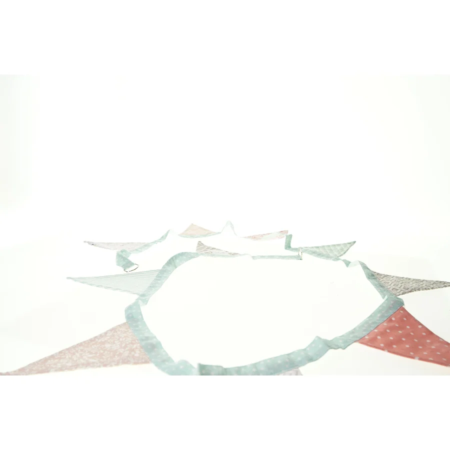 Flagranke i stof fra Oeko Tex (str. 225 x 17 cm)