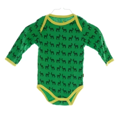 Langærmet bodystocking fra Hjort Copenhagen (Str 68 cm)