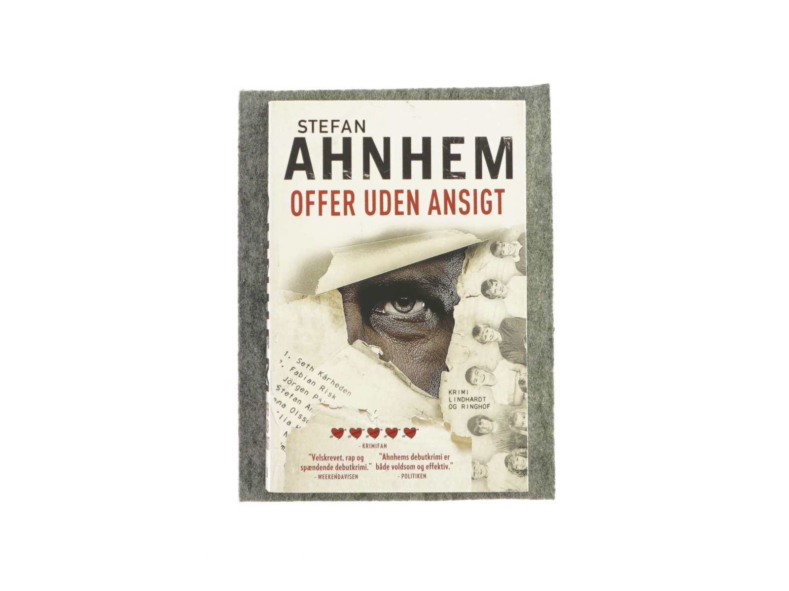 Offer uden ansigt af Stefan Ahnhem (Bog)