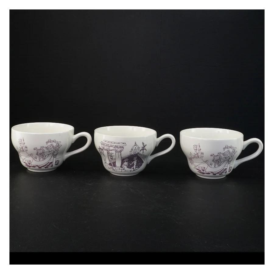 Irma porcelænskopper og underkopper