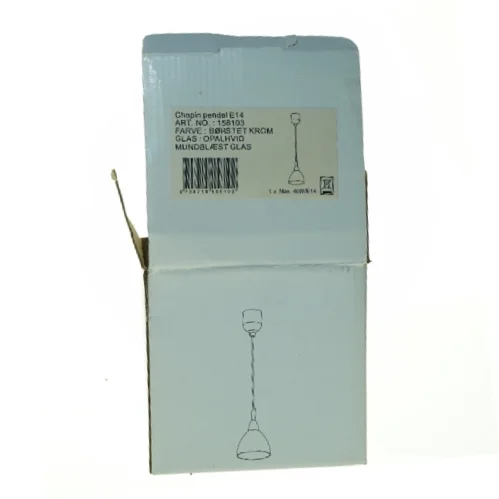 Chopin pendel lampe (str. 10 x 13 cm)