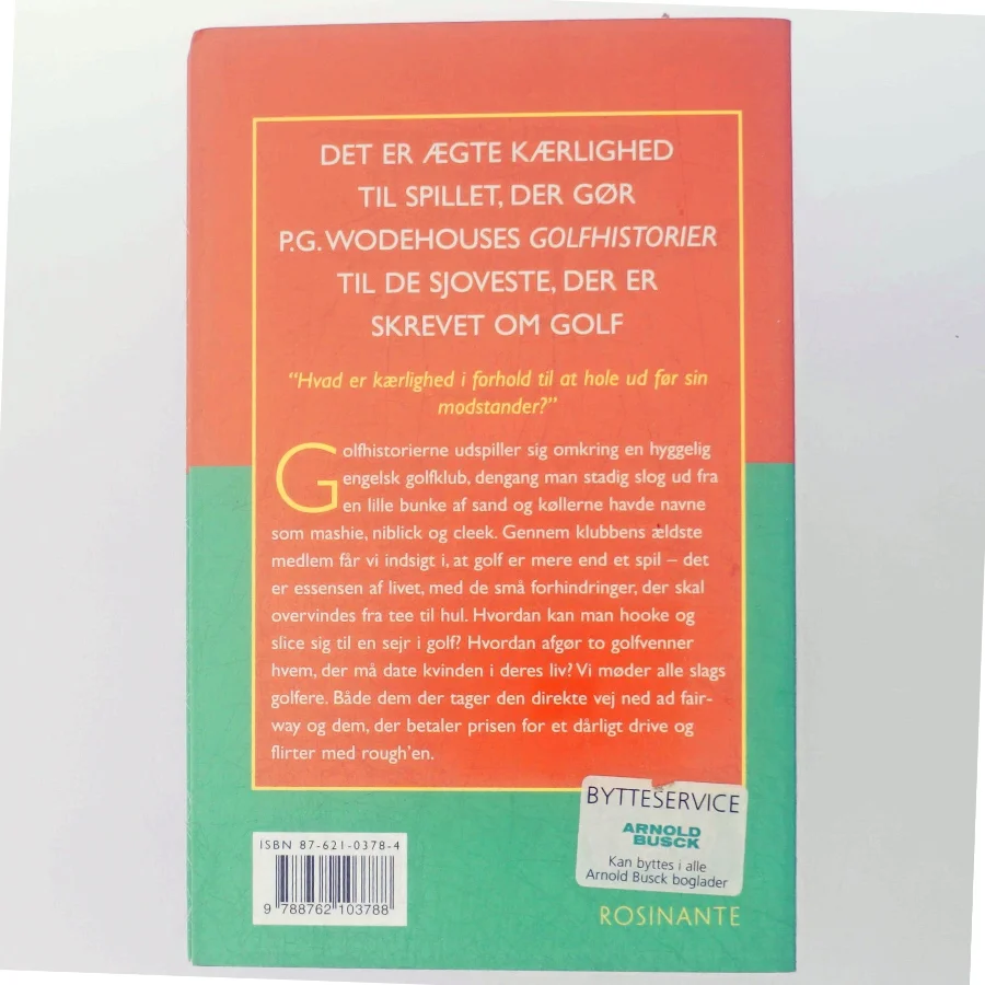 Golfhistorier af P. G. Wodehouse (Bog)