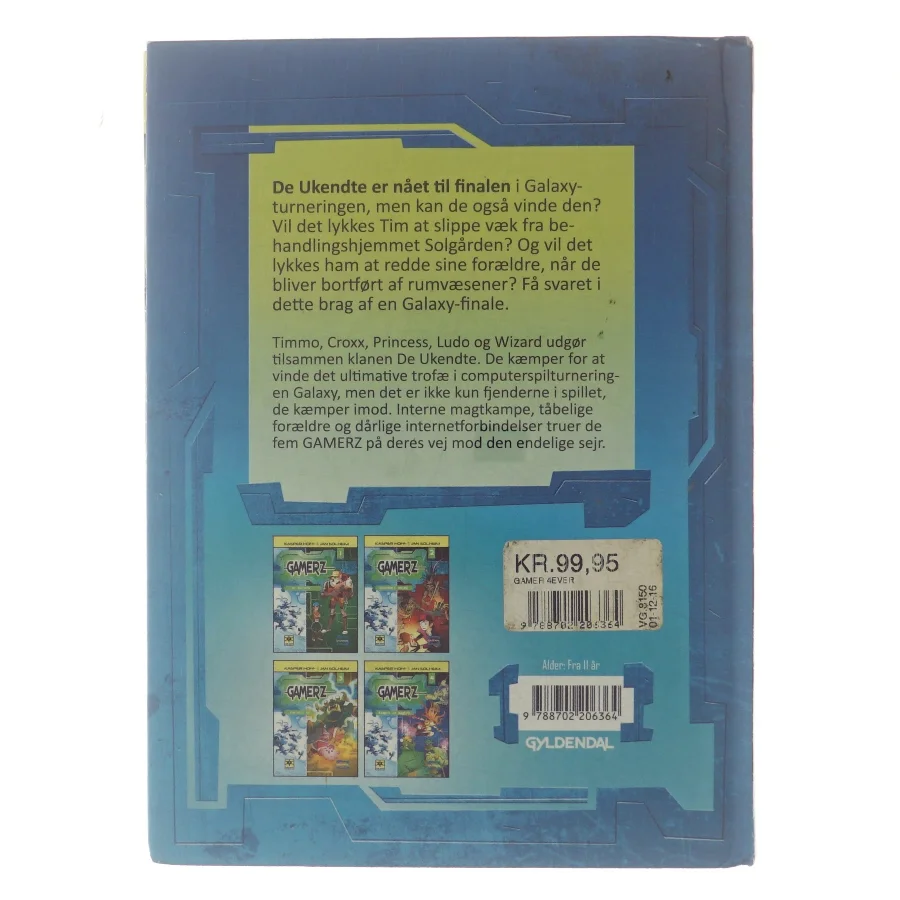 GAMERZ, Gamer 4ever af Kasper Hoff (Bog)