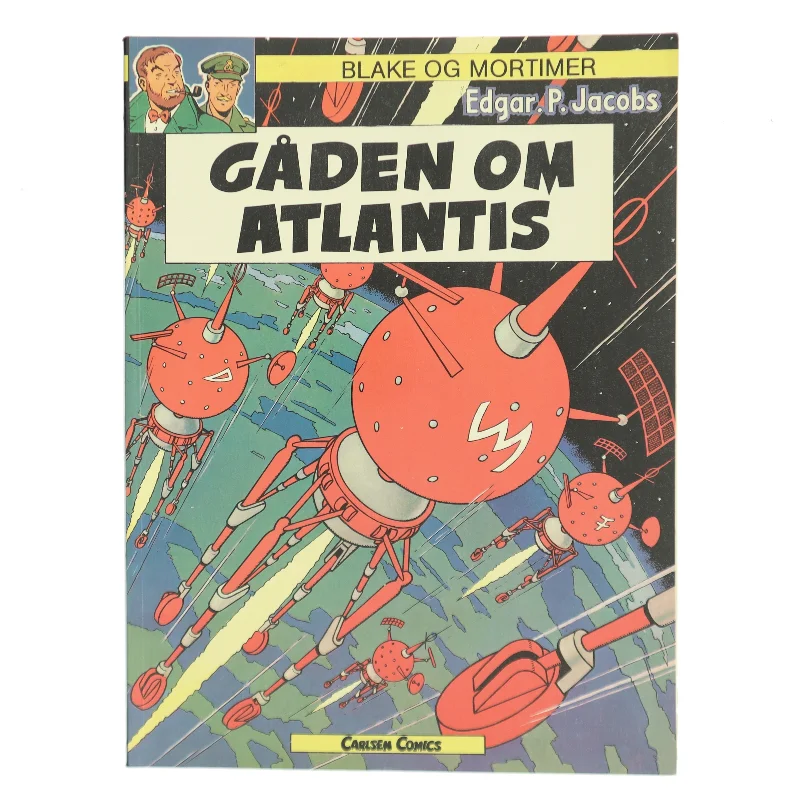 Gåden om Atlantis af Edgar P. Jacobs (Bog)