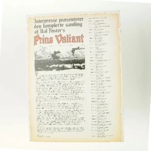 Prins Valiant - En dyst om Aleta af Hal Foster (Bog)