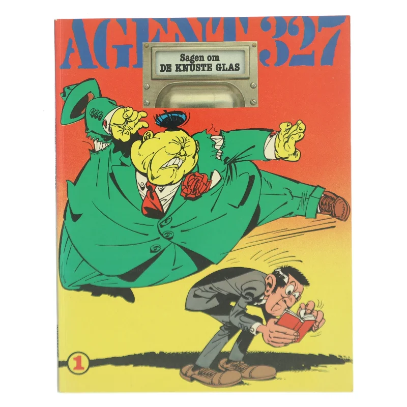 Agent 327: Sagen om De Knuste Glas (Bog)