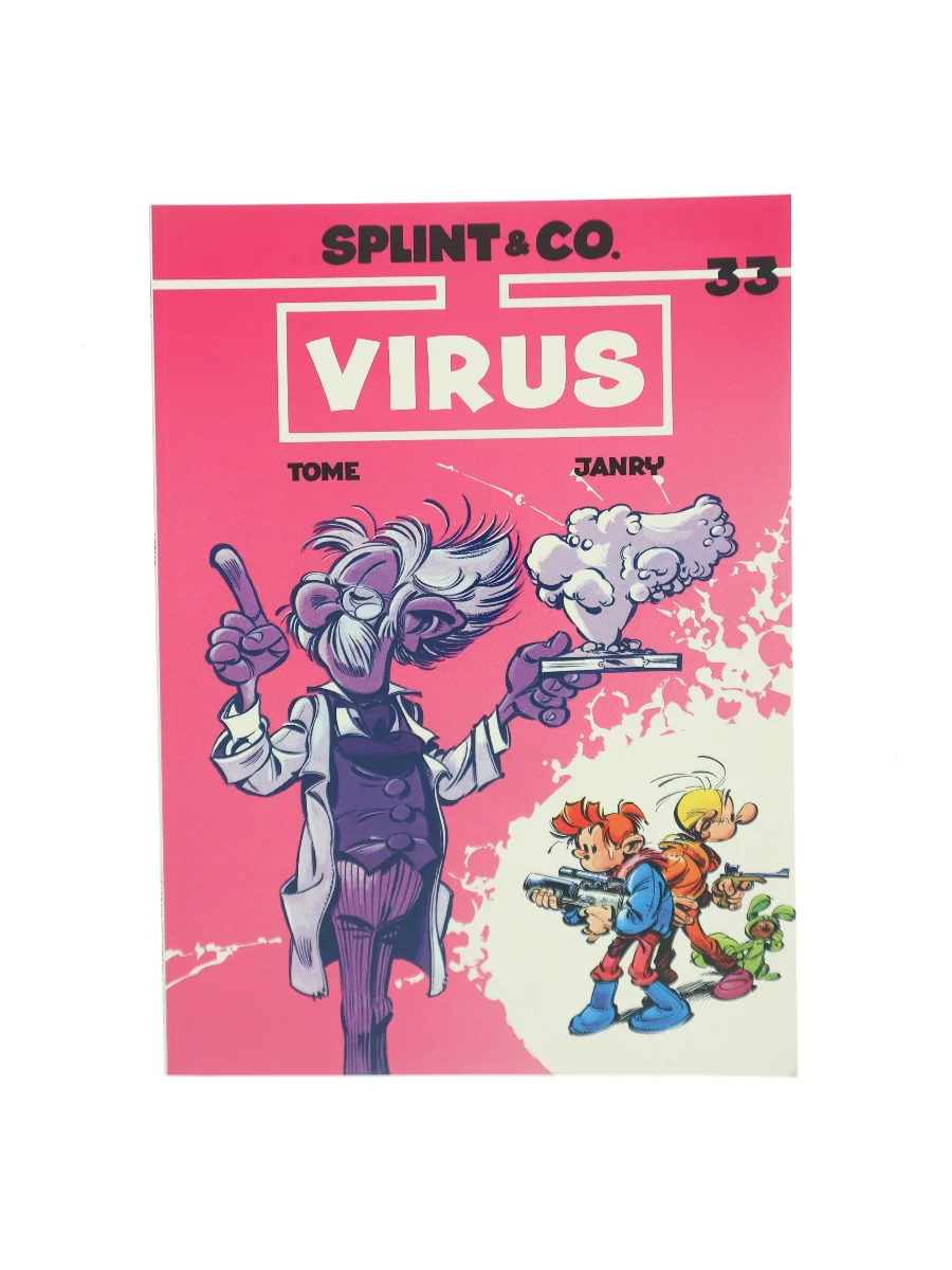 Forsiden af Splint & Co. Virus af Tome af Tome,Janry