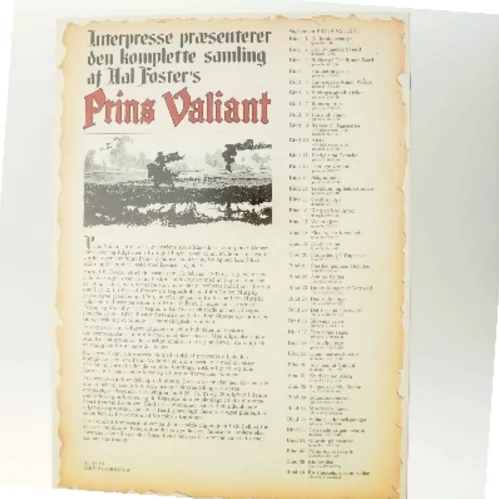 Prins Valiant af Hal Foster (Bog)
