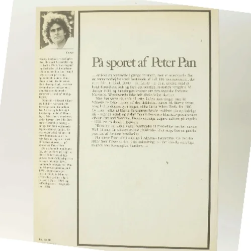 På sporet af Peter Pan af Cosey (Bog)