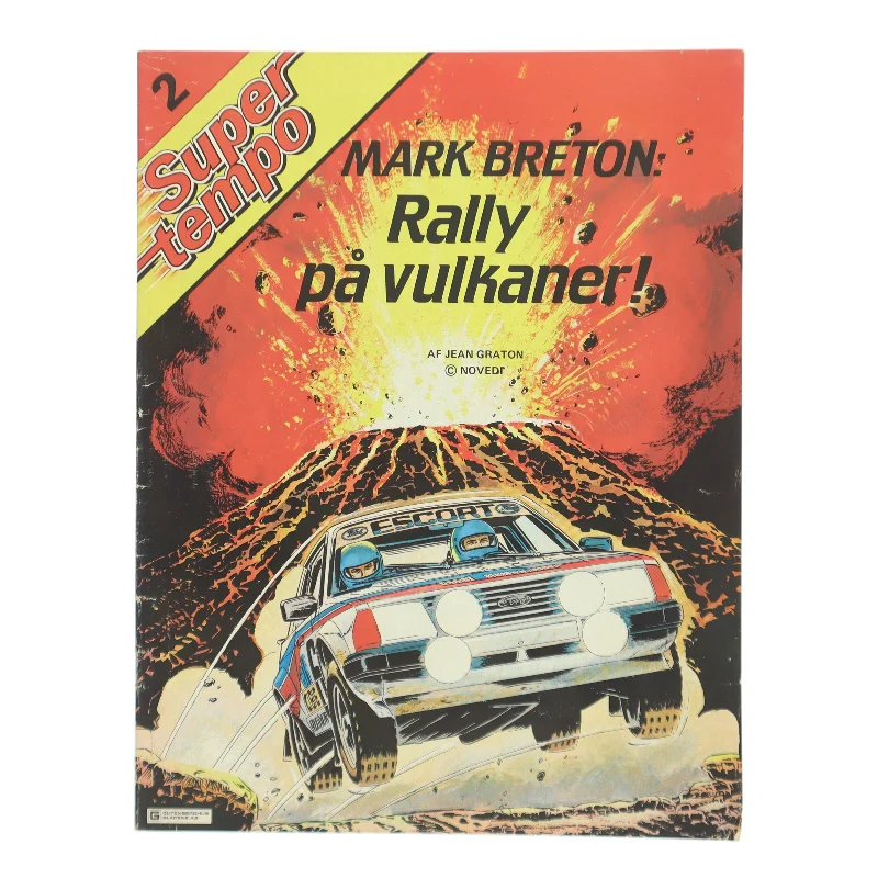 Rally på vulkaner! af Jean Graton (Bog)