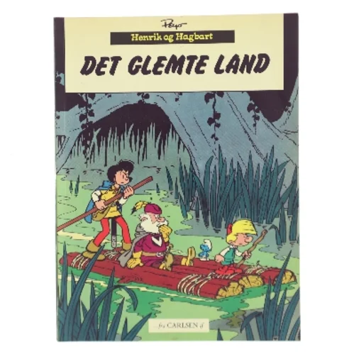 Det Glemte Land af Peyo (Bog)